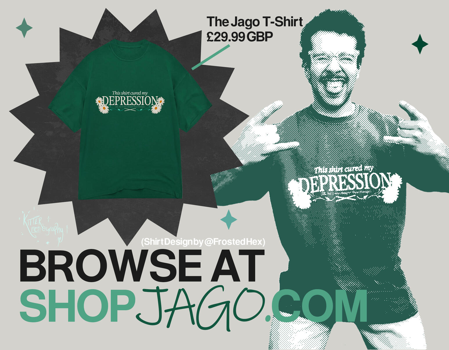 Jago Merch Promotion Card Concept